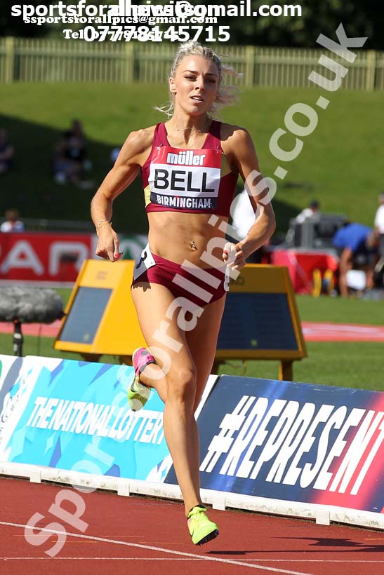 Womens 800 metres, 2019 Muller British Championships, Alexander Stadium, Birmingham. Photo: David T. Hewitson/Sports for All Pics